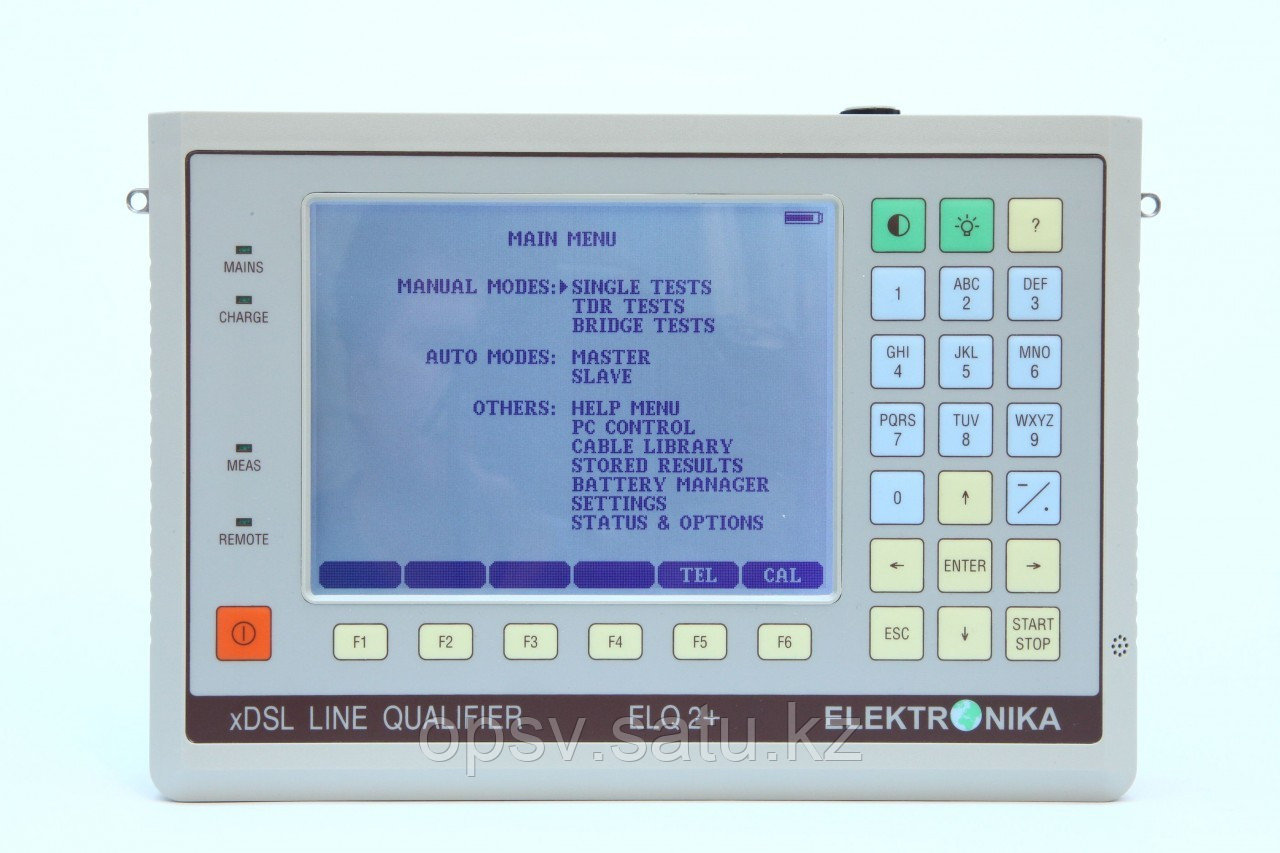 Анализаторы для оценки линий  xDSL ELQ-2+