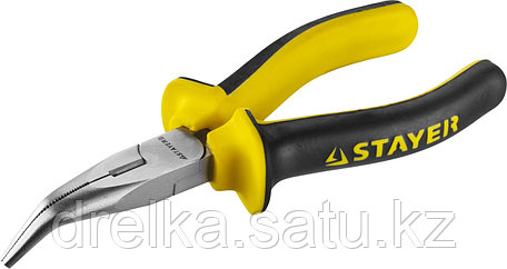 Тонкогубцы изогнутые STAYER "PROFESSIONAL" HERCULES, 160мм, фото 2