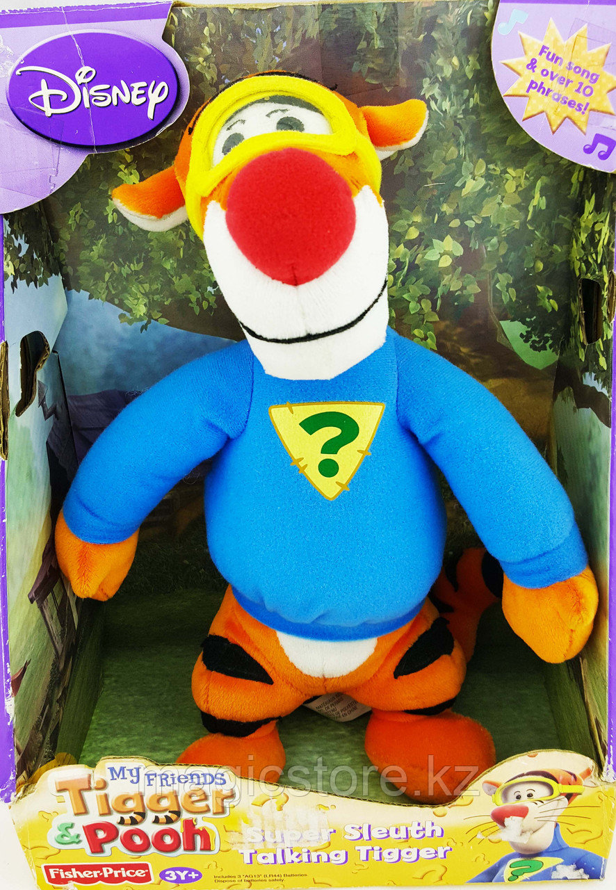 Fisher-Price Disney My Friends Tigger and Pooh Talking Tigger Интерактивный игрушка Тигра друг Винни - фото 1 - id-p51628155