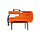 Газовый калорифер КГ-38 (апельсин), фото 2