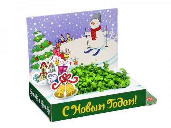 Подарочный набор Живая открытка Удачи в Новом году