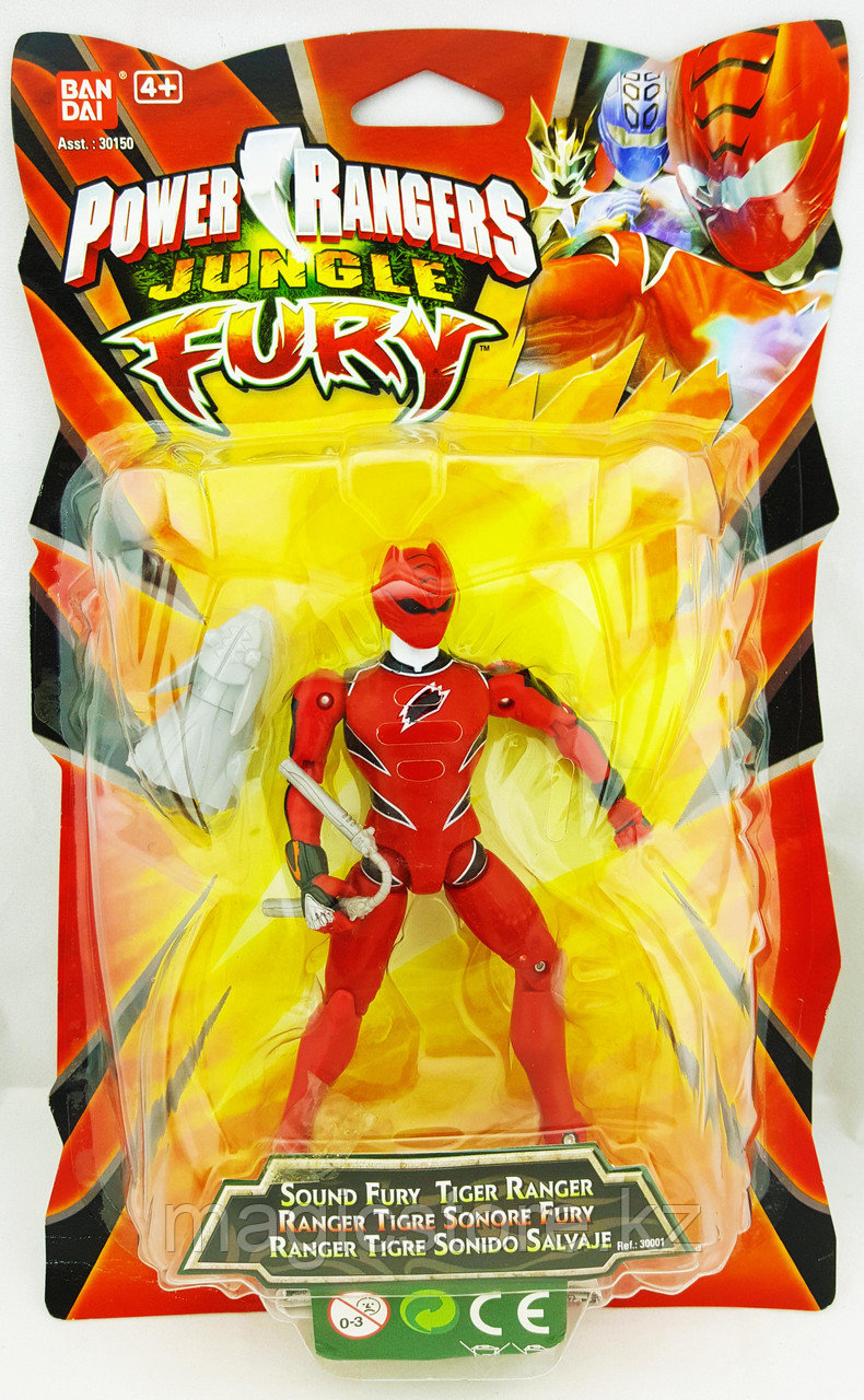 Power Rangers Jungle Fury Sound Fury Tiger Ranger Могучие Рейнджеры