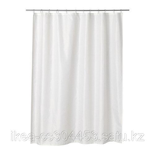 sakselven shtora dlya vannoj belyj