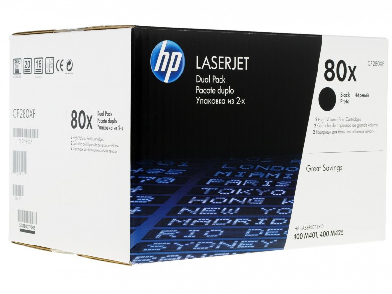 Картридж HP Europe CF280XF (CF280XF)