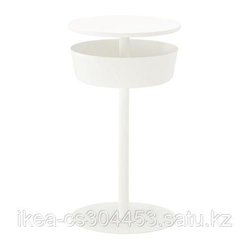 lierskogen stolik prikrovatnyj belyj