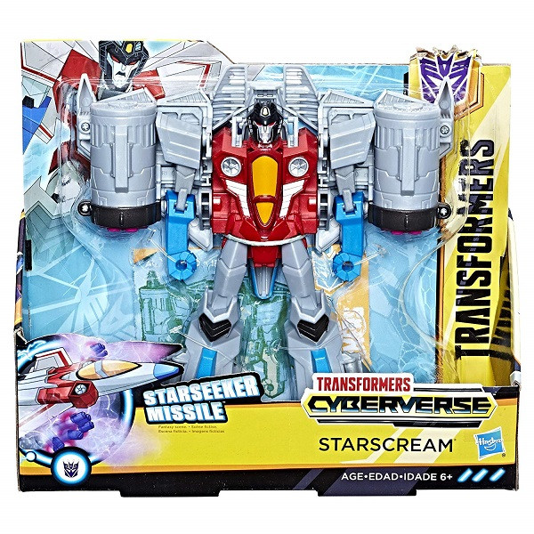 Hasbro Transformers E1886/E1906 Трансформер КИБЕРВСЕЛЕННАЯ 19 см Старскрим