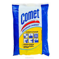 Чистящее средство Comet , 350 гр, порошок, мяг.упаковка - фото 1 - id-p57778732