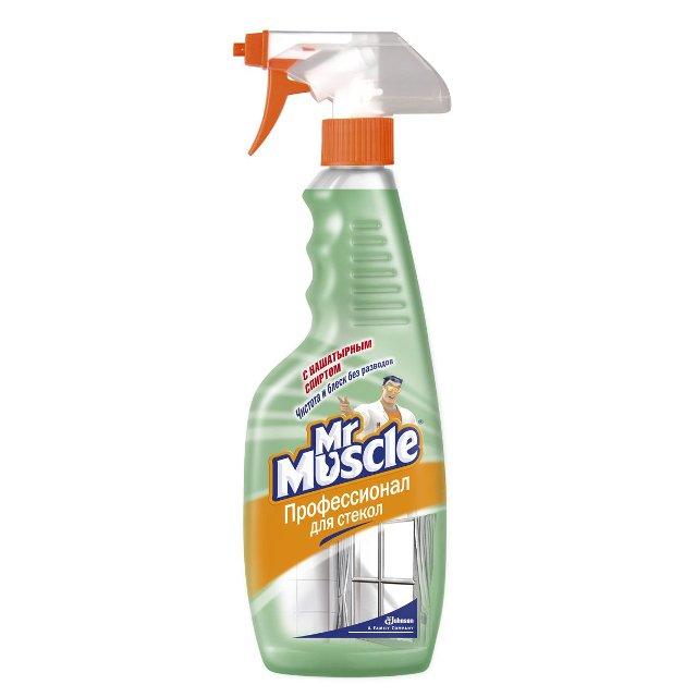 Средство для стекол Mr. Muscle,500мл, c триггером