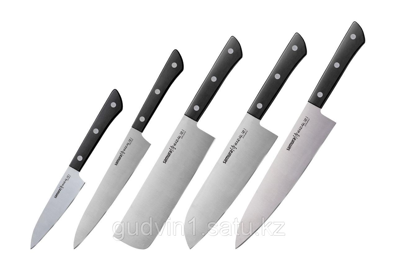 Набор из 5-и ножей Samura Harakiri SHR-0250B/K
