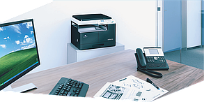Черно-белый МФУ Konica Minolta bizhub 185, фото 2