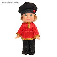 Кукла "Веснушка" в русском костюме, 26 см
