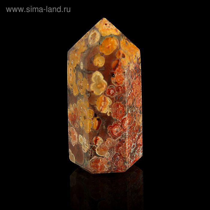 Призма из камня. Звёздный камень от 12х33мм/16г:коробка
