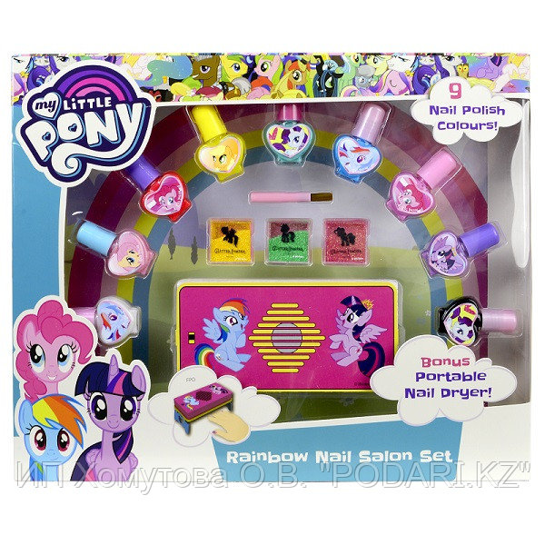 Markwins 9711851 My Little Pony Игровой набор детской декоративной косметики для ногтей