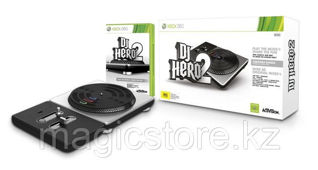 DJ Hero 2 Turntable Bundle, игра с контроллером ( Xbox 360 ) - фото 1 - id-p57798678