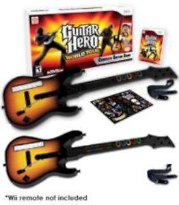 Набор Гитар Wii Guitar Hero 5 Limited Edition Double Pack, 2 гитары и игра - фото 1 - id-p57798726