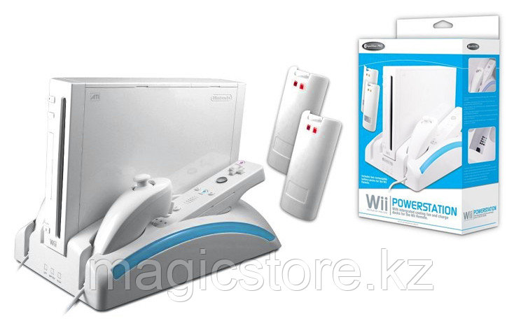 Подставка Wii Multi Function Power Station, белая