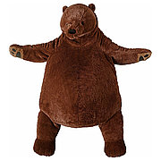 Мягкая игрушка бурый медведь ДЬЮНГЕЛЬСКОГ ИКЕА, IKEA