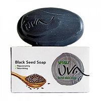 Black Seed Soap Vasu Uva, Натуральное антибактериальное мыло c ароматом черного тмина,  125 гр