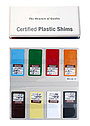 Certified Plastic Shims (set of 8) with Certificate / Сертифицированные пластиковые меры толщин с сертификатом, фото 3