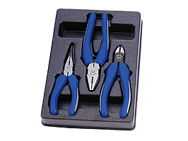 Набор плоскогубцы и бокорезы, ложемент, 3 предмета KING TONY 9-40103GP