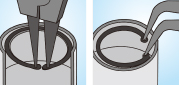 Съемник для стопорных колец 125 мм, загнутые, сжатие KING TONY 68HB-05 - фото 2 - id-p4009600