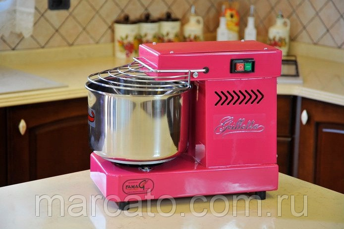 Famag GRILLETTA IM 5 MAGENTA розовая спиральная тестомесилка для дома или хлебопекарни бытовая
