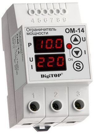 Ограничитель мощности однофазный ОМ-14 до 14 кВТ