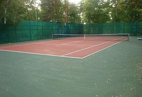 Теннисный корт для дачи