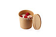 Упаковка для супов,каш,мороженного с пластиковой крышкой 470мл (Eco Soup Econom 16C) DoEco (25/250), фото 5