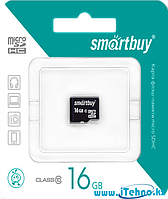Жад картасы MicroSDHC Smartbuy 16 gb - Class 10