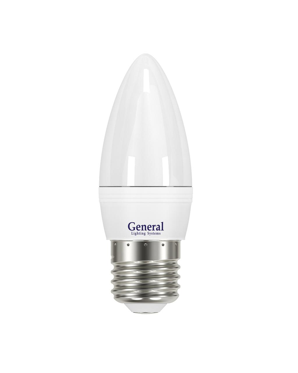 Лампа GLDEN-CF-8-230-E27-4500 (Свеча матовая) / 638600 - фото 1 - id-p51674563