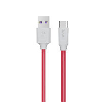 Кабель USB Hoco X11 с разъемом type-C white&red
