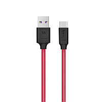 USB кабель hoco X11 type-C black&red, фото 1
