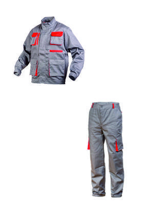 Комплект летний для рабочих и ИТР(куртка и брюки) -Модель "СТАРТ". - фото 1 - id-p54926542