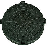 Люк полимерно-песчаный 25 ТИП "ТМ", люк пластиковый, фото 4