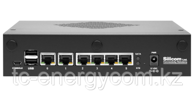 Мини-cервер Silicom, Intel Atom C2000-series, 4 cores, 8 GB, 64GB eMMC