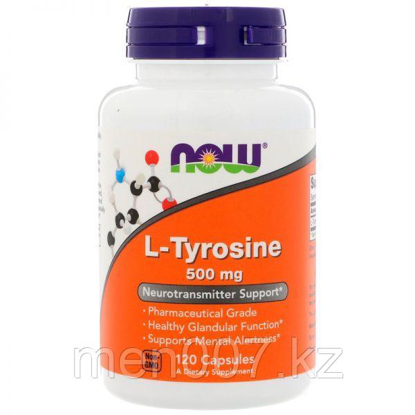 БАД L-тирозин 500 мг (120 капсул) Now Foods