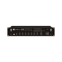 ITC TI-120BU Микширующий усилитель 120Вт, 100В, 4~16 Ом (3 микрофонных, 2 линейных входа) USB проигр
