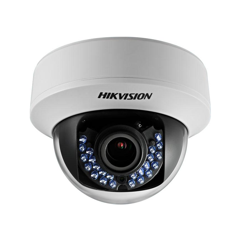 Hikvision DS-2CE56C5T-AVFIR (2.8-12 мм) HD TVI 720P ИК купольная видеокамера