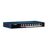 Hikvision DS-3E0109P-E/M PoE свитч 8-портовый