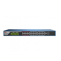 Hikvision DS-3E1326P-E PoE свитч 24-портовый