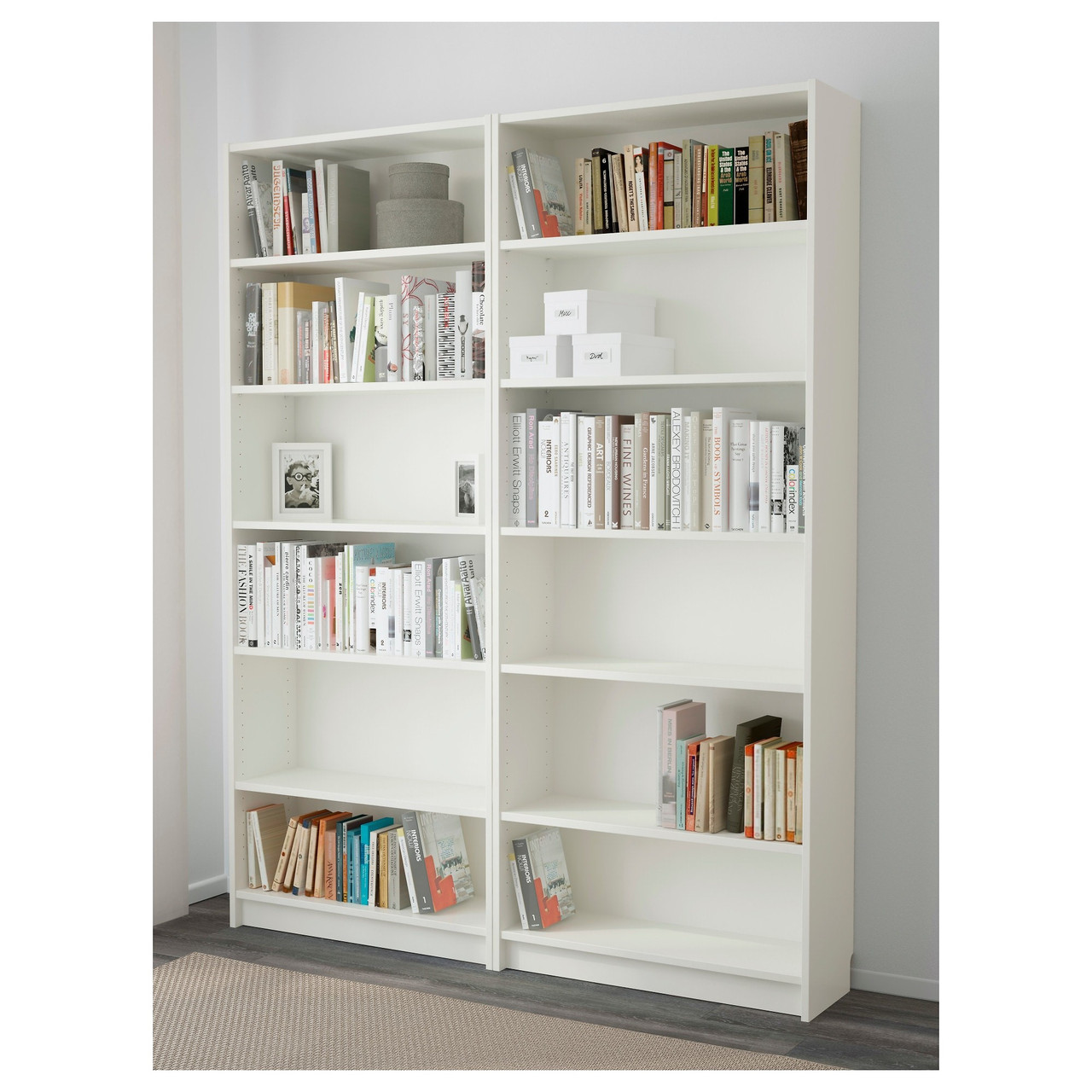 Стеллаж ikea билли белый - 94 фото