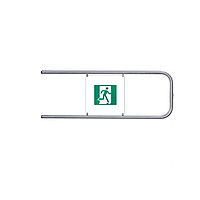 PERCo-BH02 1-16 Створка поворотная с шарнирами длиной 1м (нержавеющая сталь)