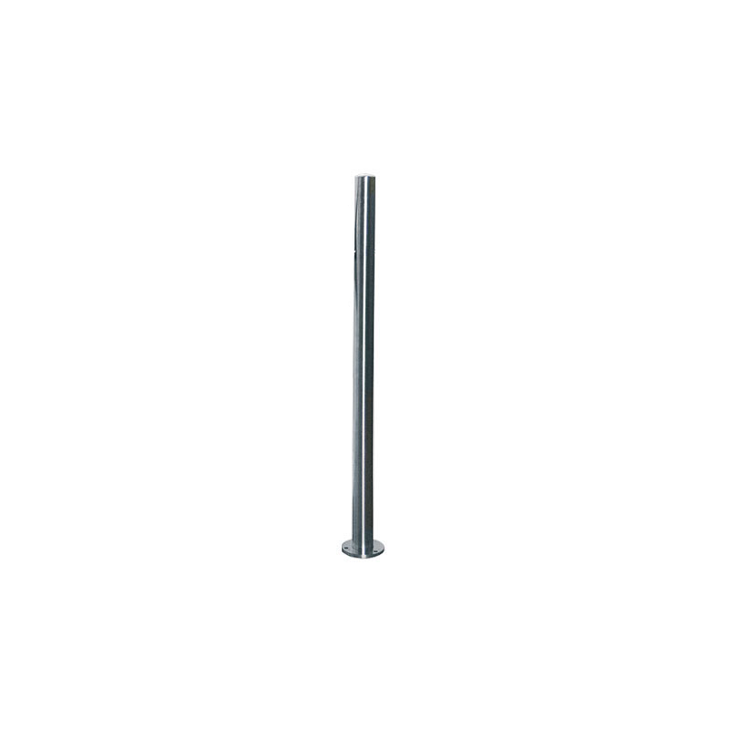 PERCo-BH02 2-14 Односторонняя стойка с отверстием под стопорный механизм поворотной секции.