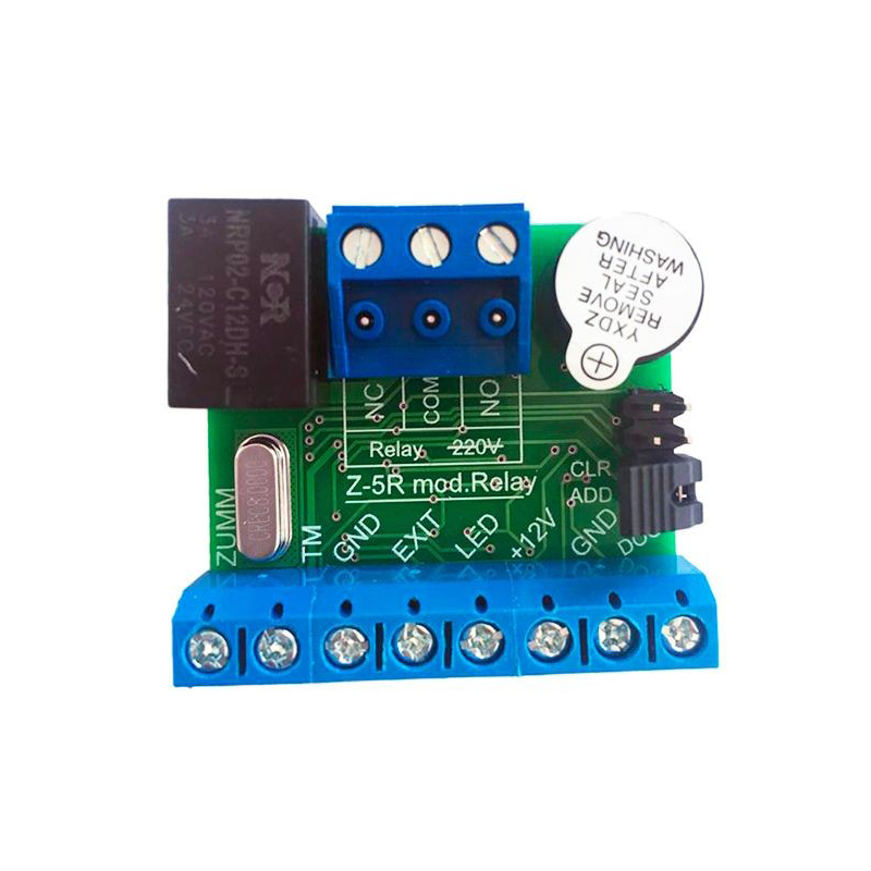 Z-5R ( мод. relay) Контроллер с блоком реле в корпусе