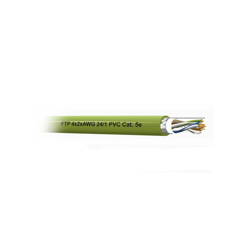 КазЦентрЭлектропровод Кабель F/UTP 4х2xAWG 24/1 PE1 Cat.5e