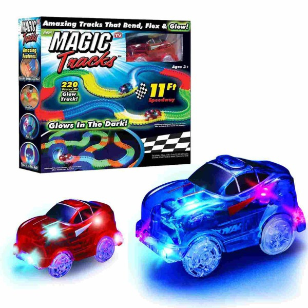 Гоночная трасса Magic tracks220 с качественной машинкой на 5 LED
