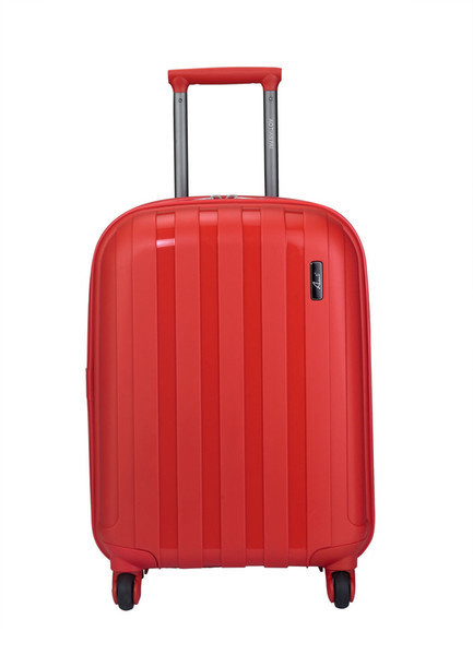 Дорожный большой пластиковый чемодан " Aotian " красный