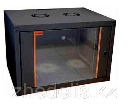 Настенный односекционный шкаф, 19" 600 х 450 мм, 7U, серии Ecoline