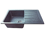 Мойка SOFI S-440 кухонная из искусственного камня квадратная, фото 5